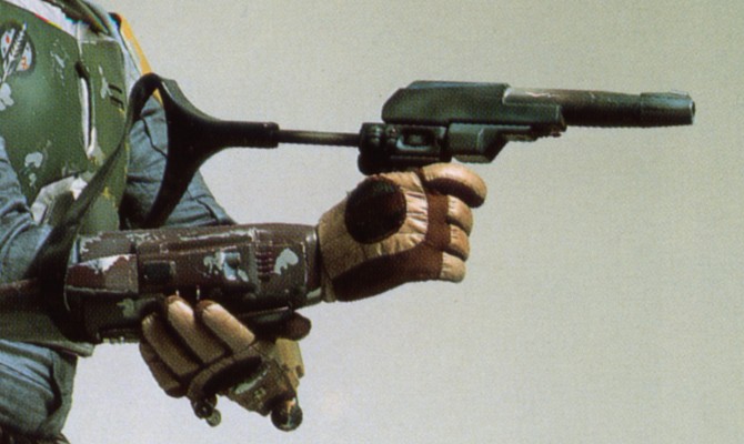 Fett's concussion grenade launcher