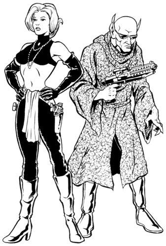 Silver Fyre and Kraaken
