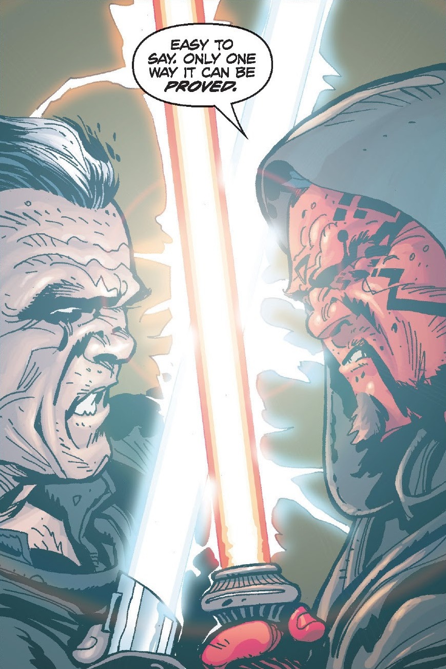 Emperor Fel vs. Darth Kruhl.