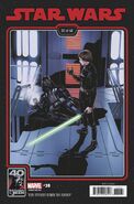 Return of the Jedi 40th Anniversary variant cover by Chris Sprouse