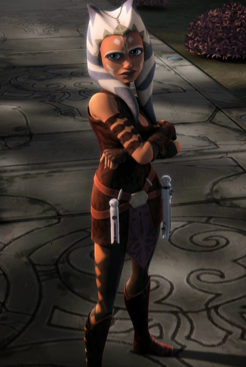 Ahsoka's second outfit worn in the later years of the Clone Wars