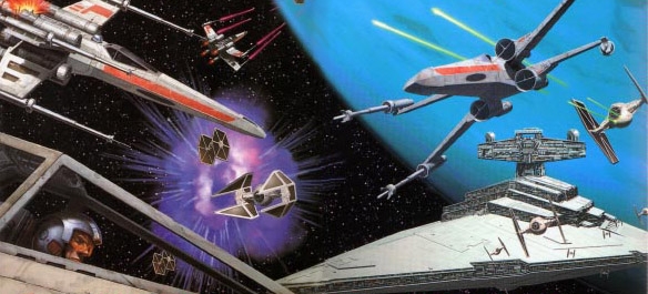 Rogue Squadron was outnumbered by Evir Derricote's secret TIE interceptor squadrons during the battle.