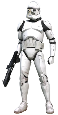 Arkanian Microtechnologies created an army of Spaarti-grown clone troopers to reinforce the clones from Kamino.