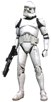 White on sale clone trooper