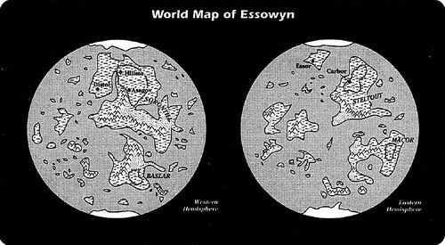 Essowyn world map