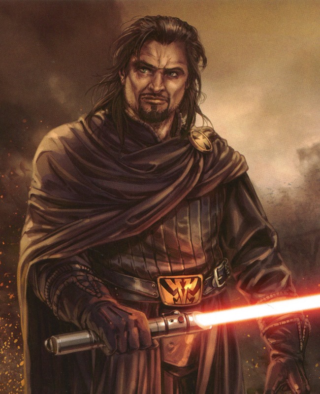 Lord Skere Kaan, leader of the Sith forces.