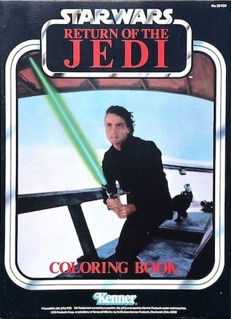 Star Wars: Return of the Jedi Coloring Book (Luke Skywalker) appearance in Common Appearance