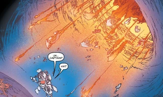 Hyperspace debris impacted the Trymant system during an Emergence of the Great Hyperspace Disaster.