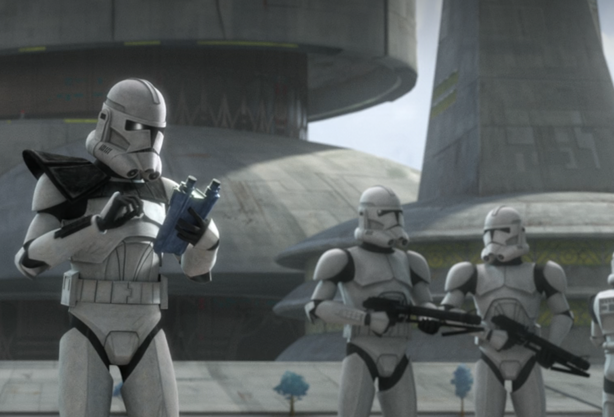 Clone Captain Wilco led the effort in plundering Count Dooku's war chest.