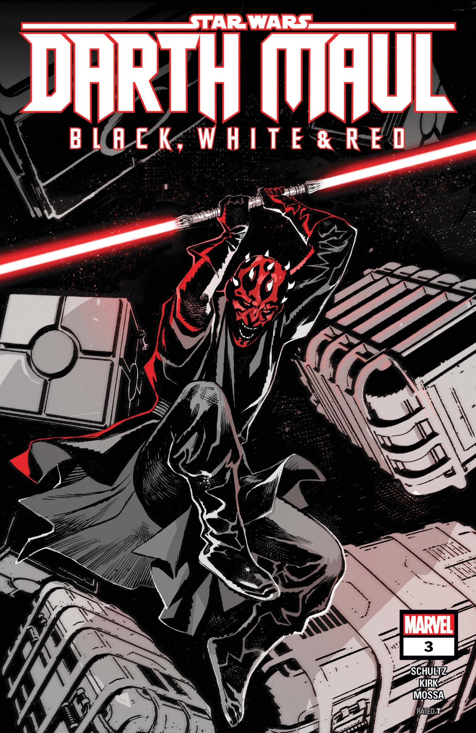 Darth Maul – Black, White & Red 3 appearance in Common Appearance