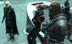 Lana, Theron and Jakarro all became fugitives after Rakata Prime.