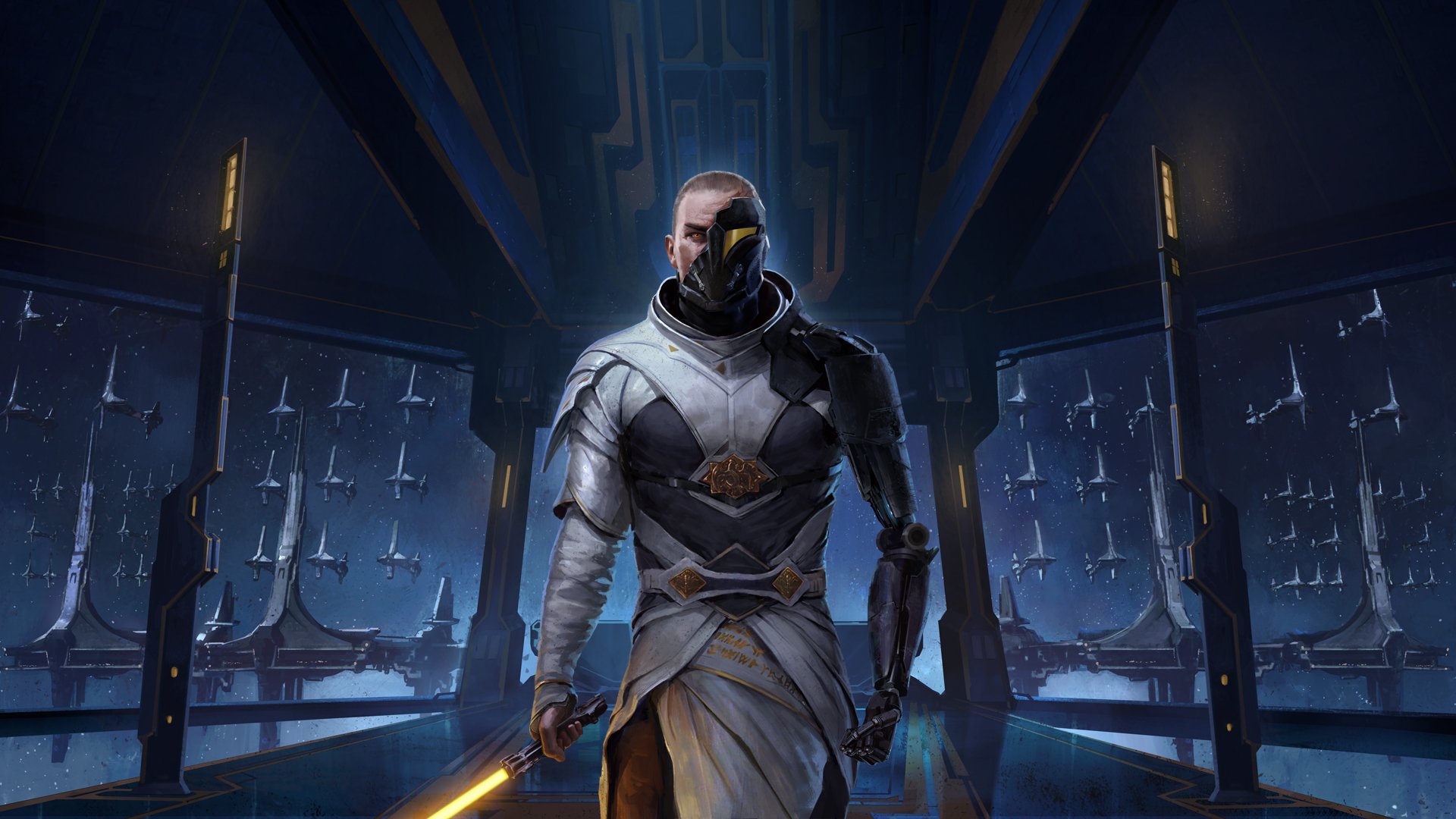 Emperor Arcann preparing for the battle