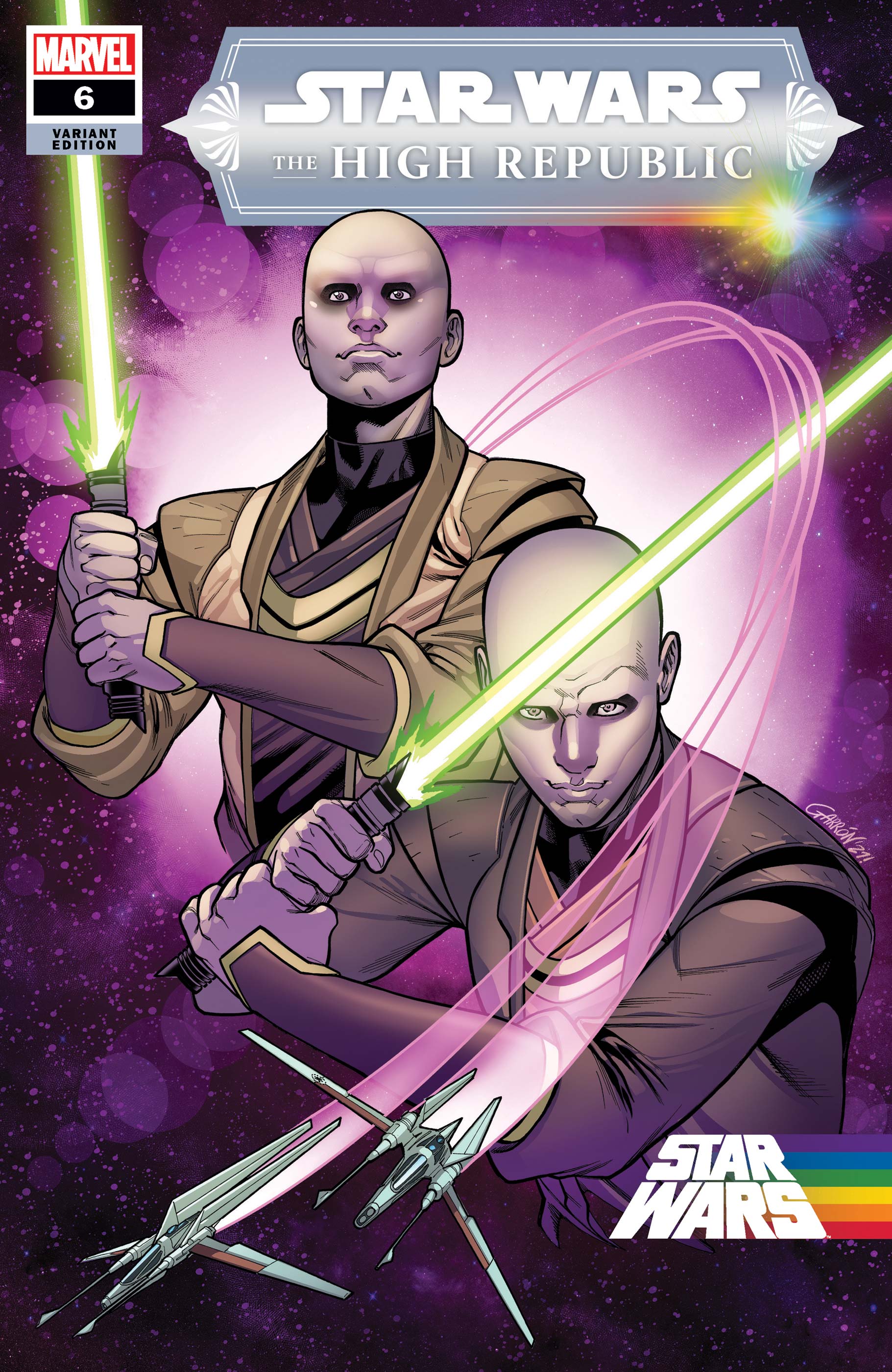 2021's The High Republic comic series introduced the trans non-binary Jedi Terec and Ceret.