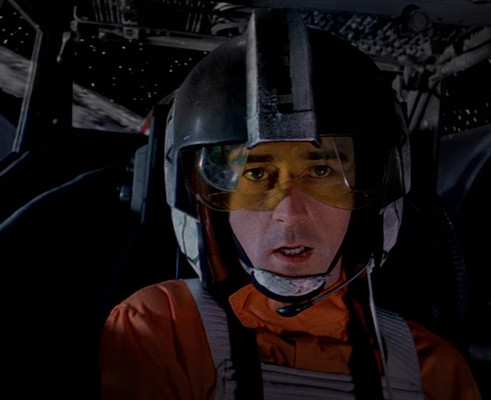 R2-A3 flew with Wedge Antilles in the Battle of Yavin.