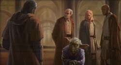 Revan defies the council.