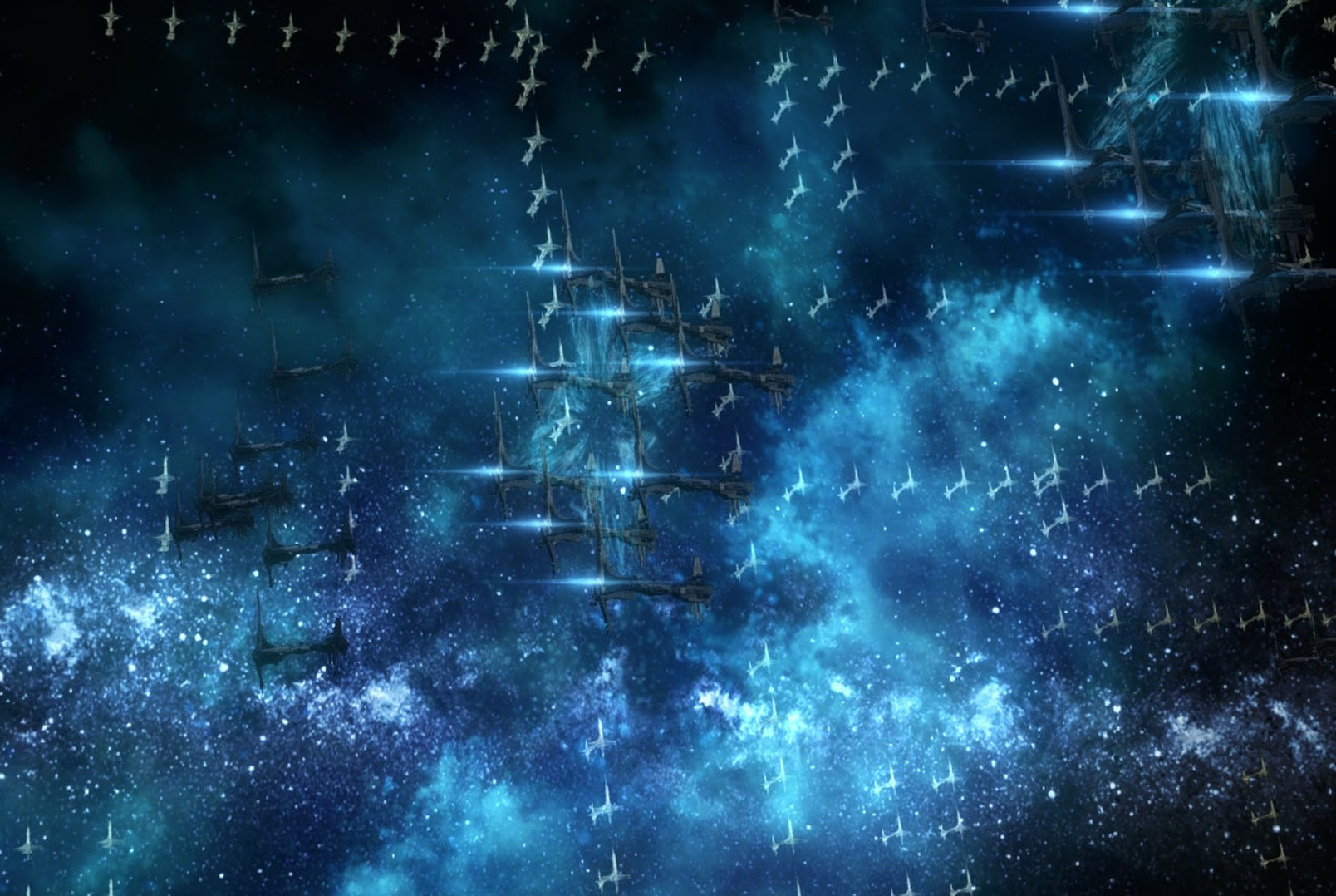 The Eternal Fleet blockade above Zakuul