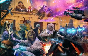 A battle of the conflict.