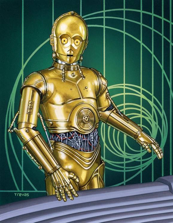 C-3PO during the Battle of Yavin