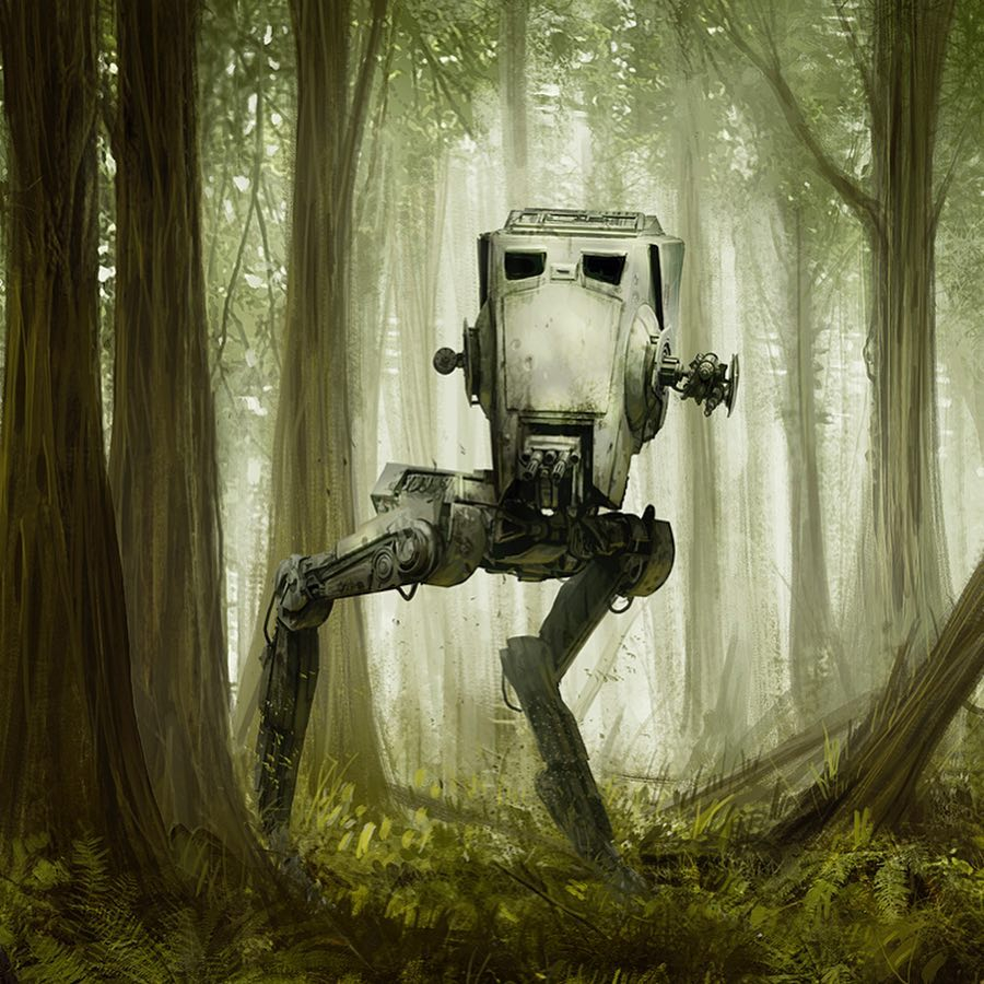 AT-ST Tempest Scout 2 active on Endor