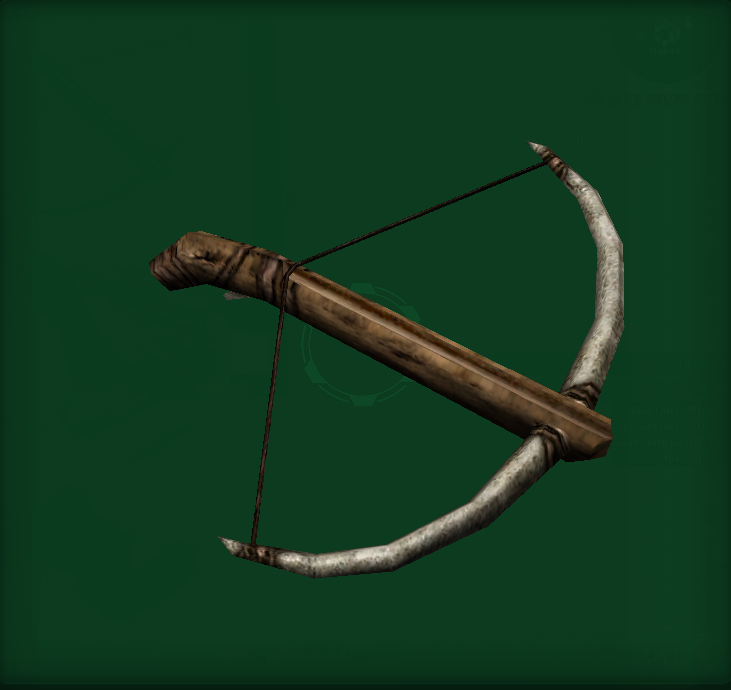 Ewok crossbow appearance 