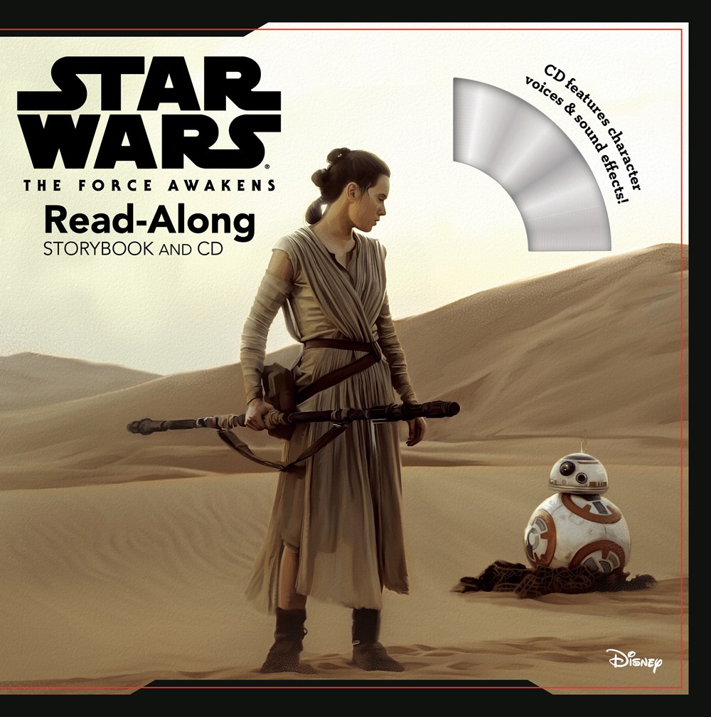 2018 Star Wars The last Jedi Read Along Story Book and CD 