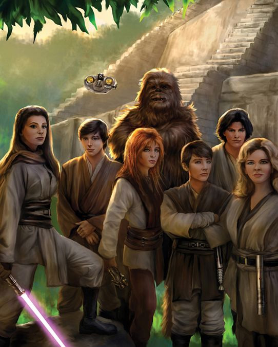 Some members of the Strike Team during their time at the Jedi Praxeum on Yavin IV