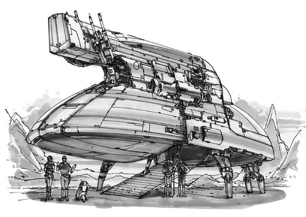 S40K Phoenix Hawk-class light pinnace appearance in Common Appearance