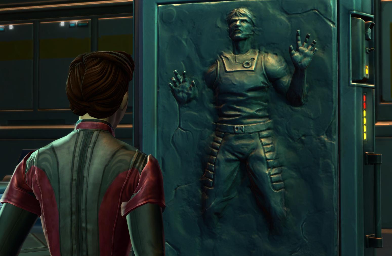 Nok spent ten years in carbonite, delaying the moment of his death.