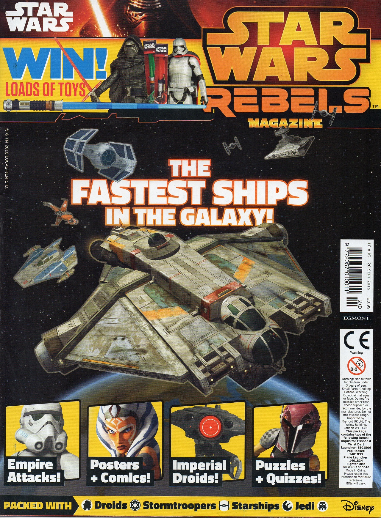 Star Wars Rebels Magazine 20 appearance in Common Appearance