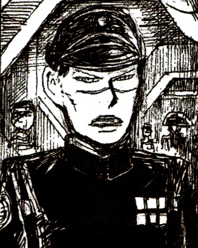 Scarfaced Imperial officer appearance in Common Appearance