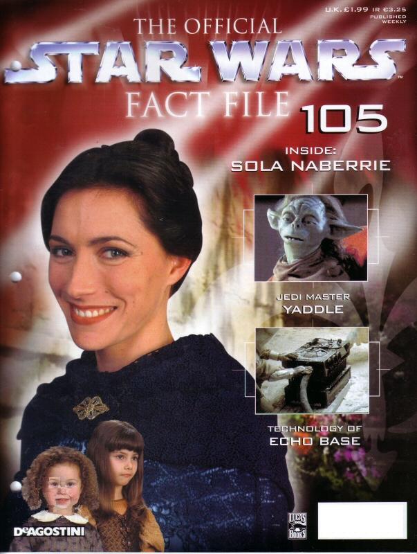 The Official Star Wars Fact File 105 appearance in Common Appearance