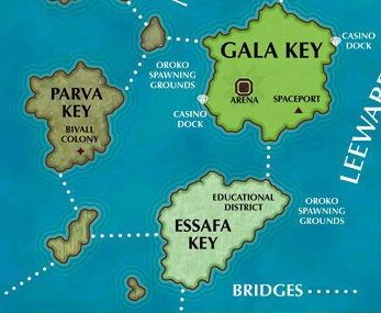 Upon arriving at Kwenn, Master Piell decided to go to Essafa Key to find someone in need.