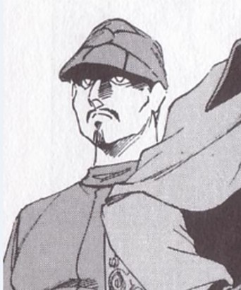 Fin Mak'lath's appearance in the manga