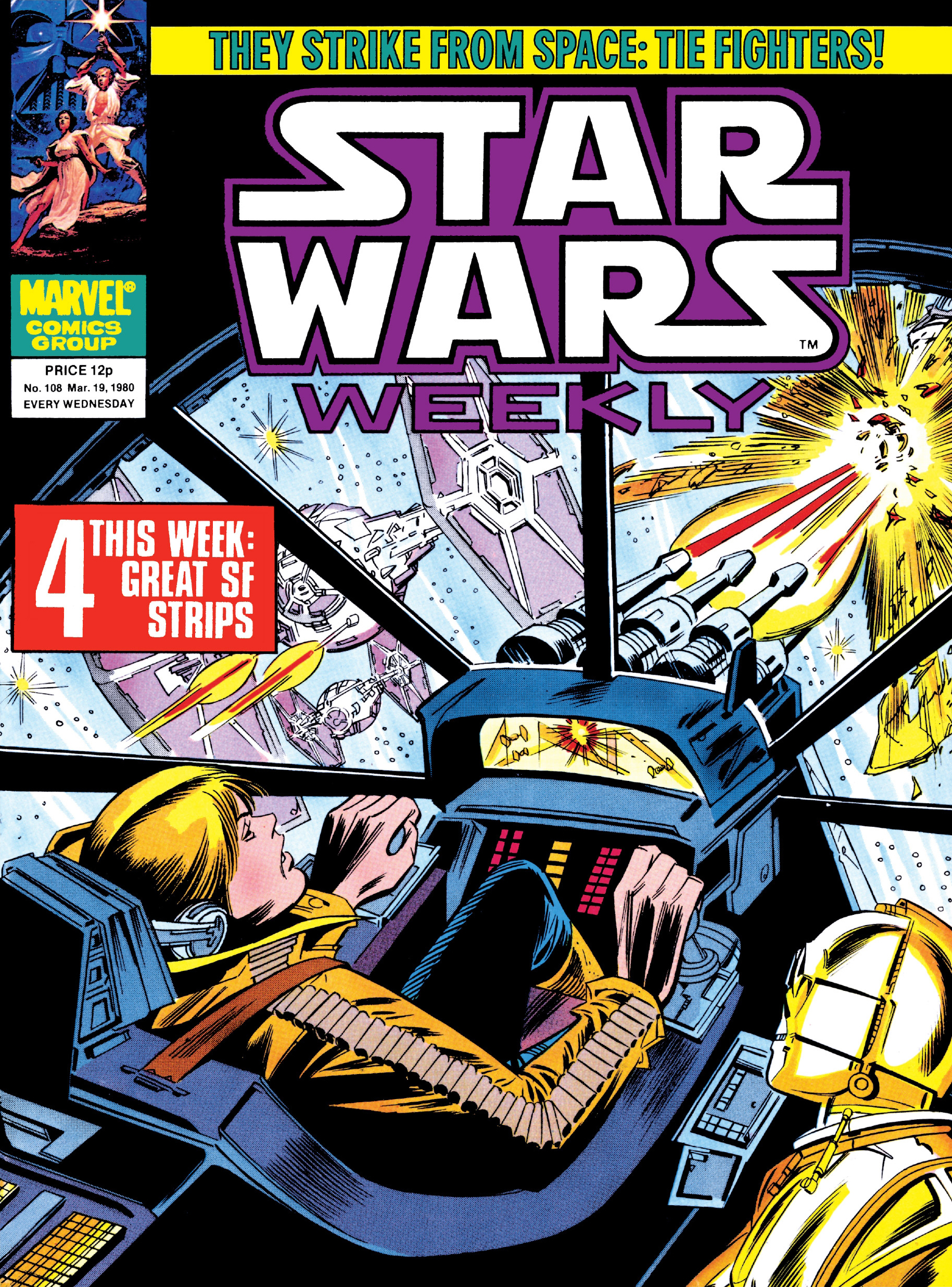 Star Wars Weekly 108 appearance in Common Appearance