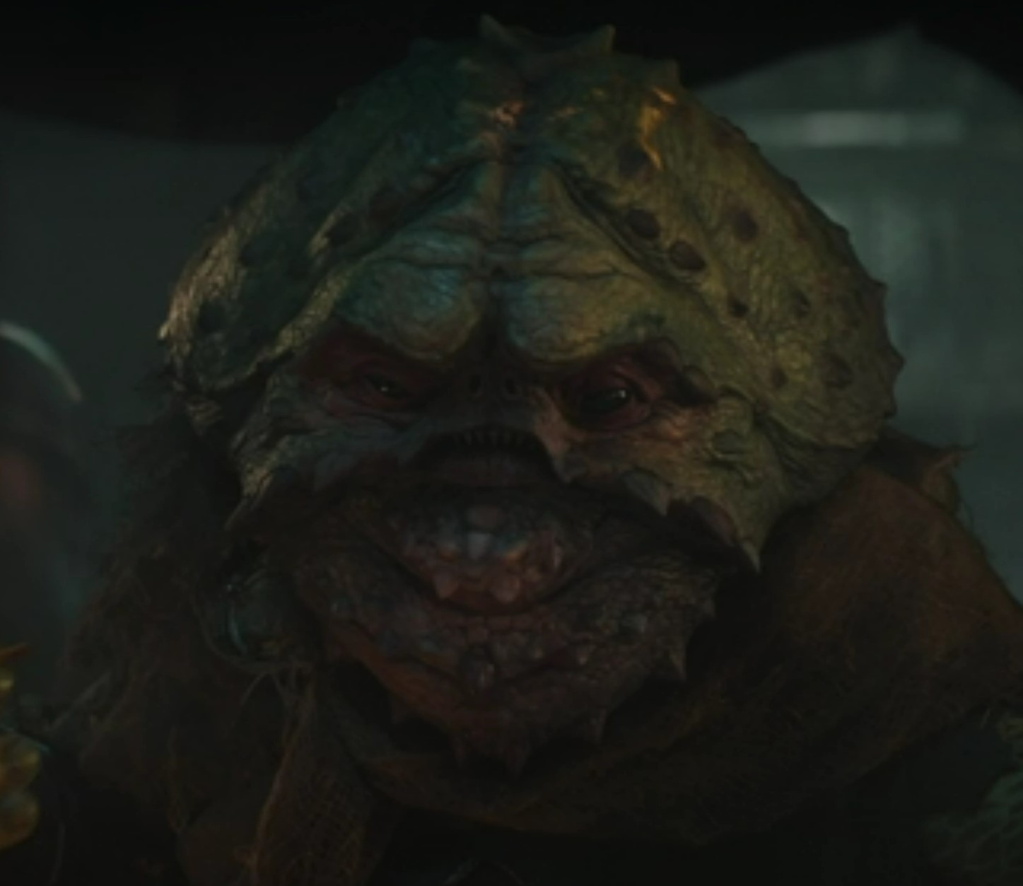 Unidentified greasy creature appearance 