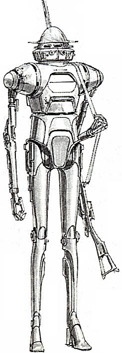 Eliminator 434-series assassin droid appearance in Common Appearance