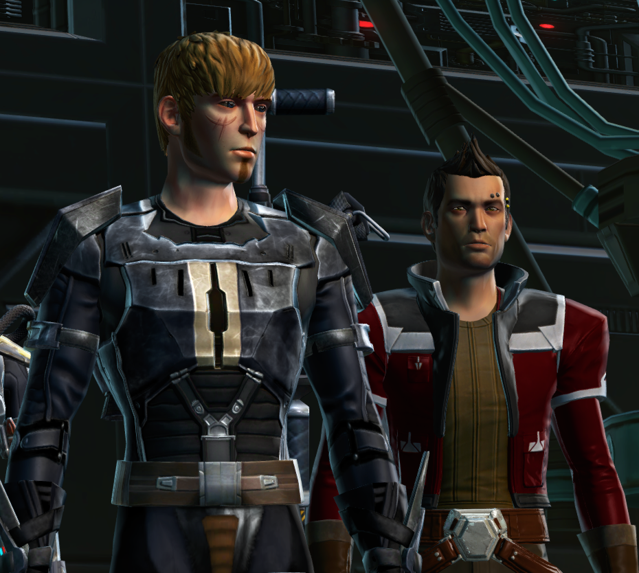 Torian Cadera finds Theron Shan and the Commander.