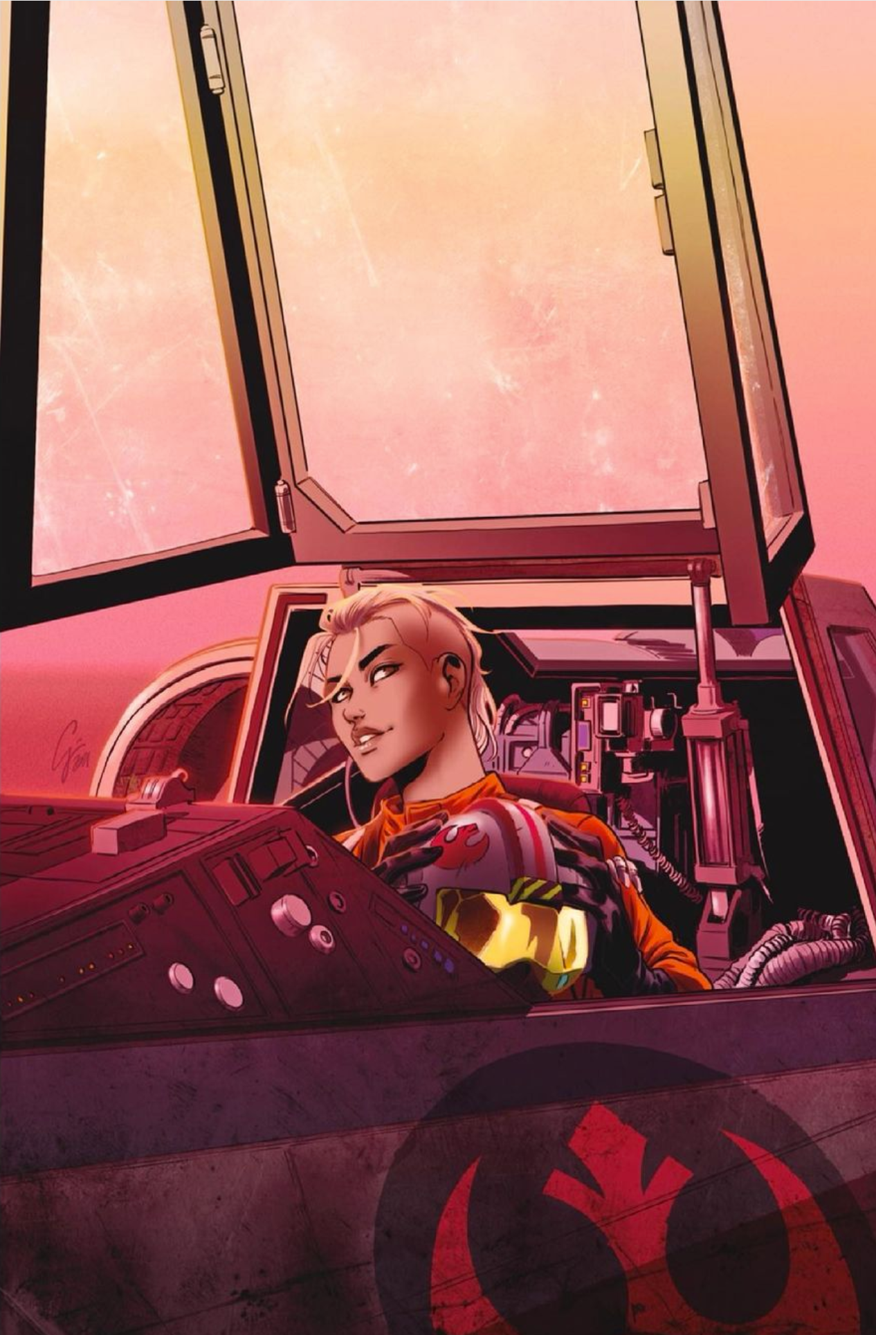 Yrica Quell as a New Republic pilot