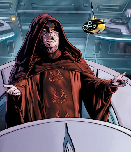 The rise of Darth Krayt's Galactic Empire could be traced back to the reign of the First Galactic Empire, led by Darth Sidious.