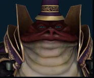 Il volto di Karagga in 3D