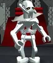 Grievous appearance in LEGO video game