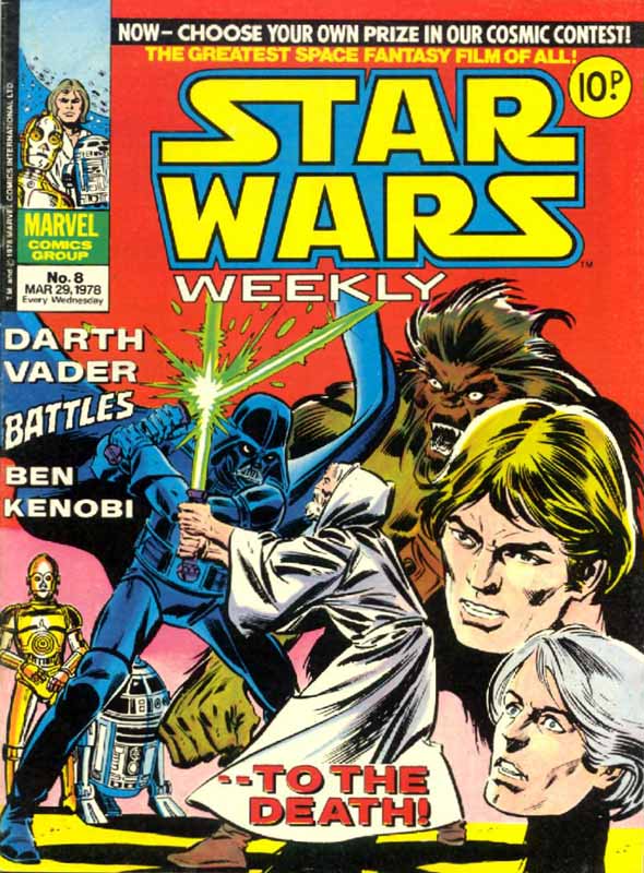 Star Wars Weekly 8 appearance 
