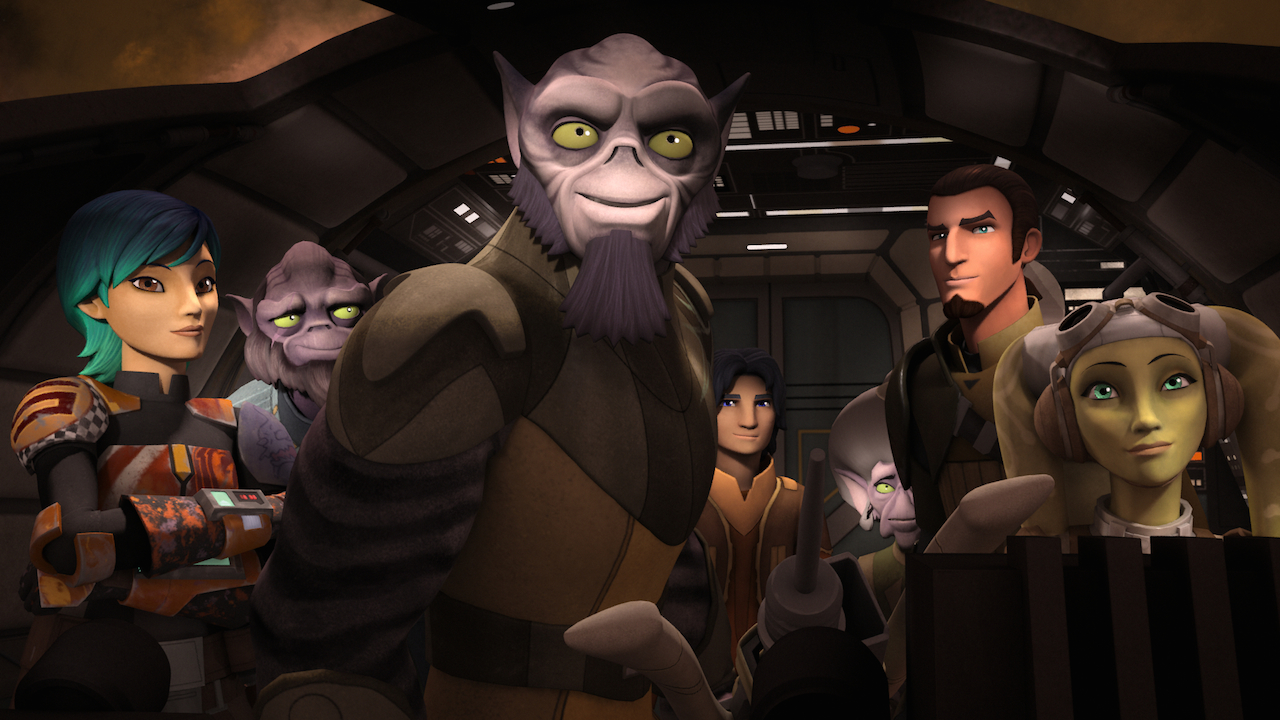 Zeb and the crew rediscover the original Lasat homeworld of Lira San.