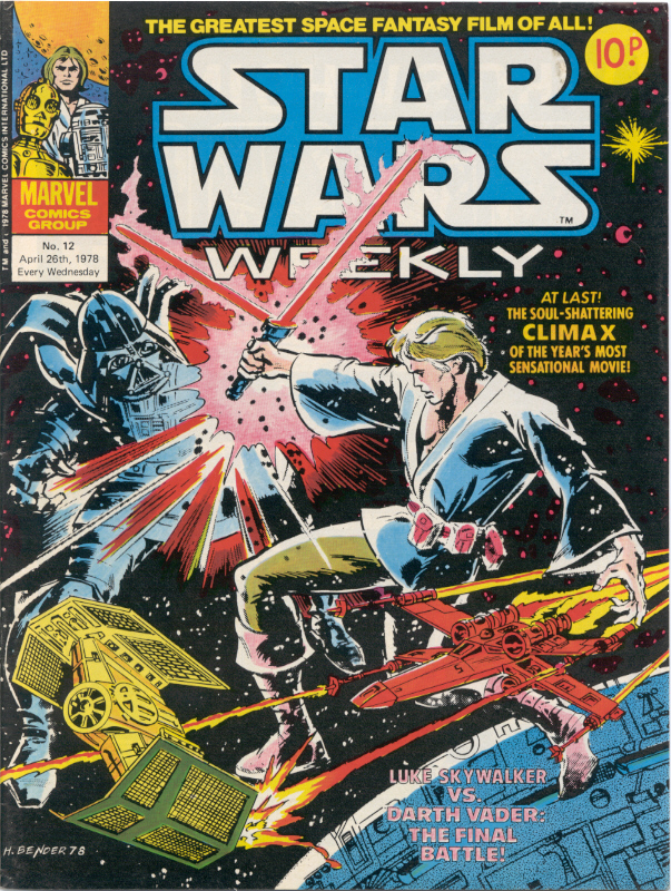 Star Wars Weekly 12 appearance in Common Appearance