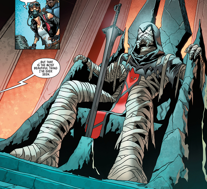 Doctor Aphra locates the Sword of Khashyun.