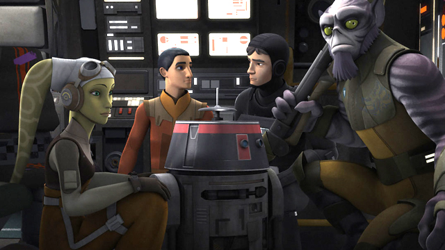 The Spectres and Wedge Antilles after their first mission as members of the Alliance to Restore the Republic.