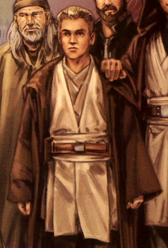 Streen beside Ben Skywalker during the Funeral of Mara Jade Skywalker