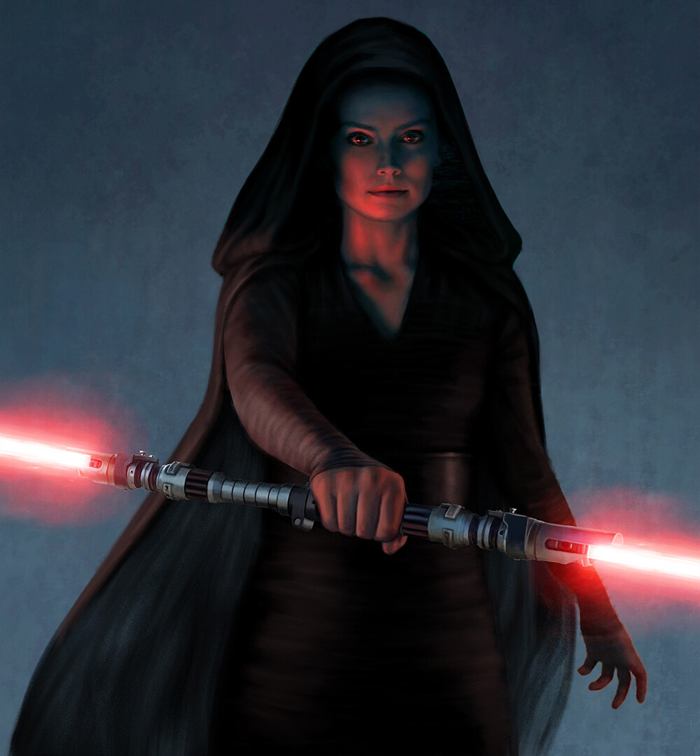 Rey's vision of her dark side self.