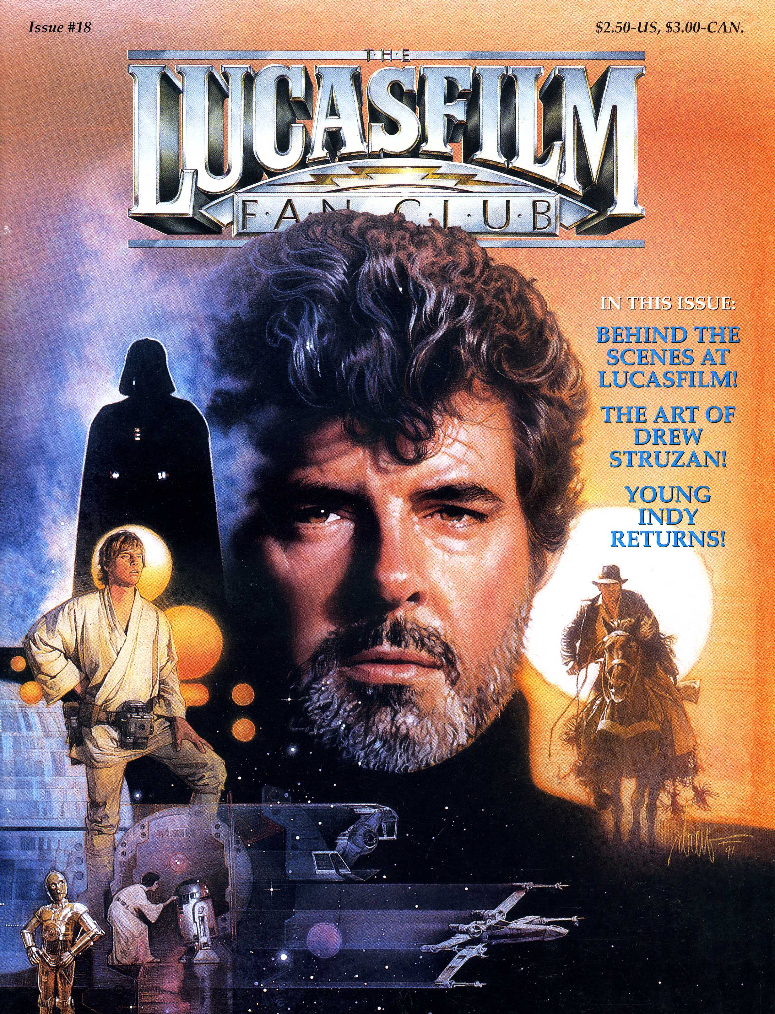 The Lucasfilm Fan Club Magazine 18 appearance in Common Appearance