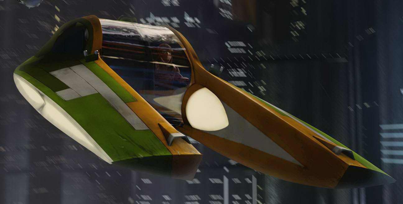 Koro-2 all-environment exodrive airspeeder appearance 